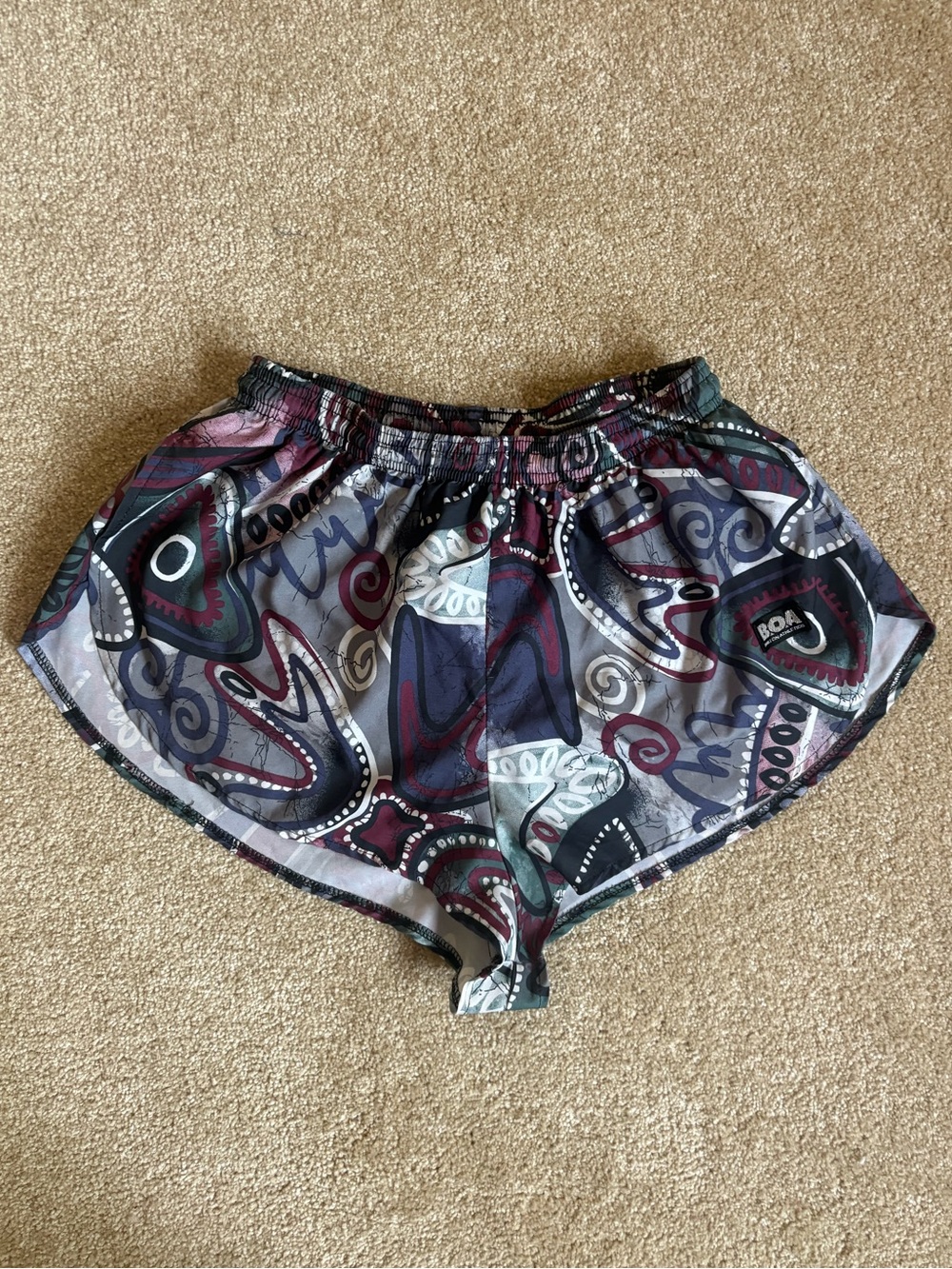 Women’s vintage running shorts